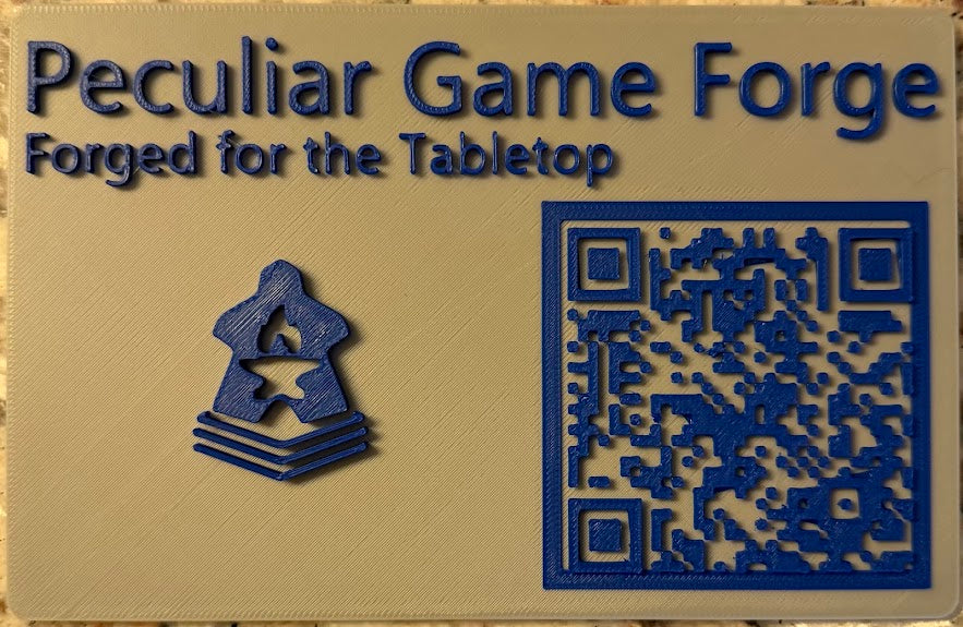 Custom QR Code Plaque