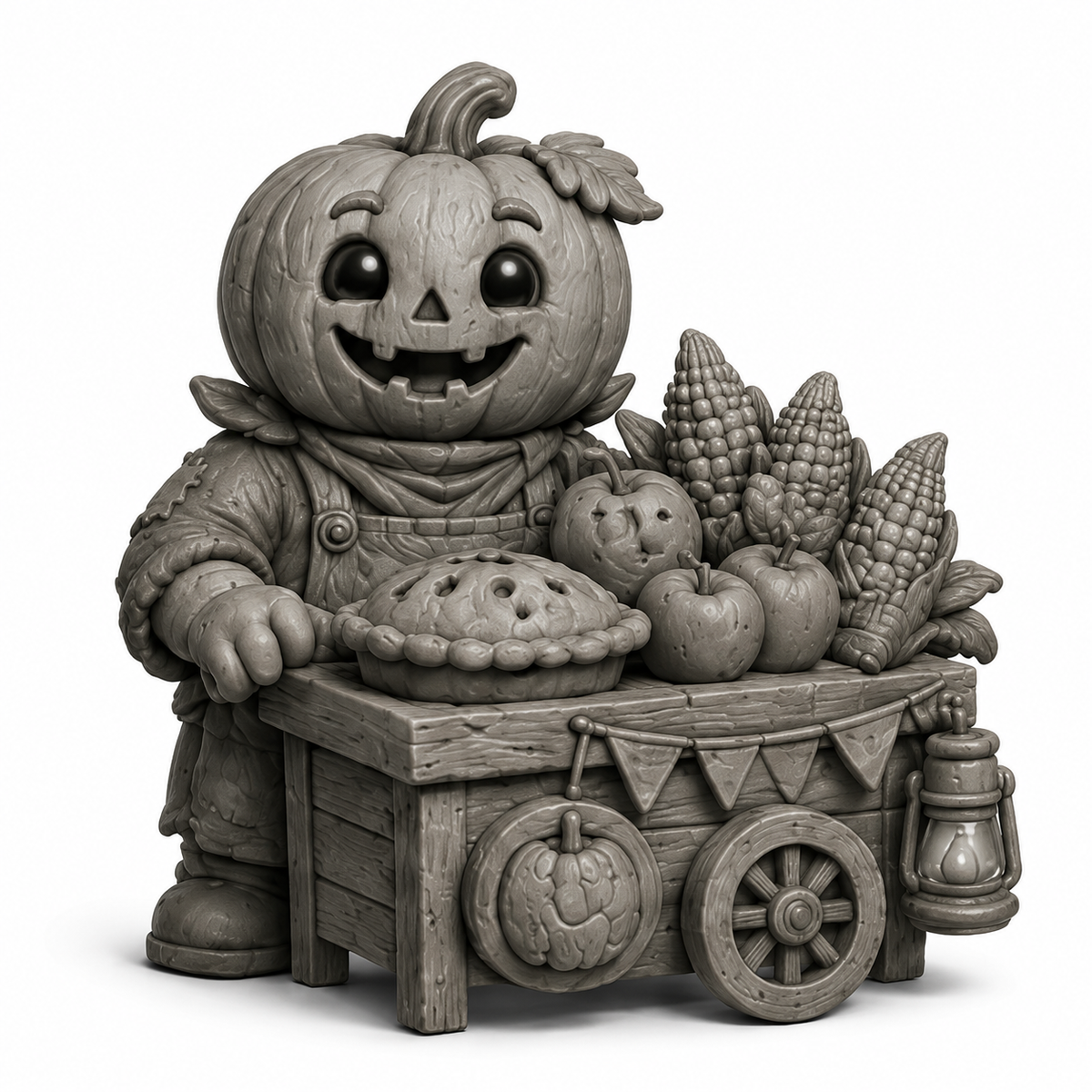 Harvest Pumpkin Vendor Mini
